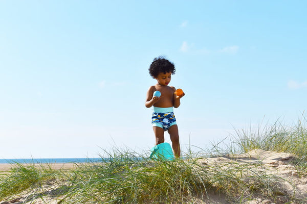 Schwimmwindel Happy Nappy DUO 6-12 Monate Flugzeuge (L)