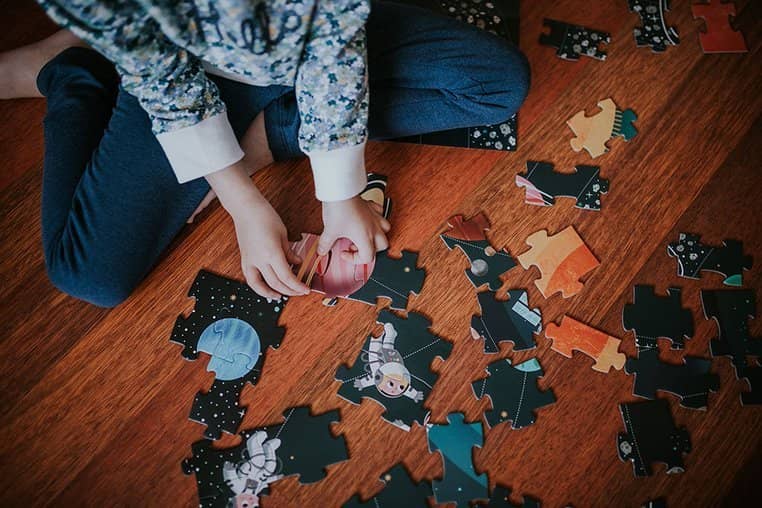 Lernpuzzle – Sonnensystem, 100 Teile, ab 5 Jahren