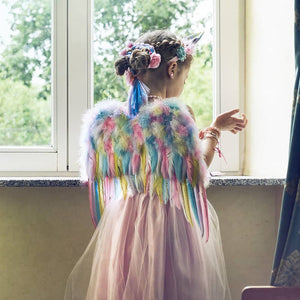 Kostüm - Einhornflügel und Stirnband