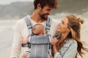 Babytrage Harmony 3D Mesh – Silber