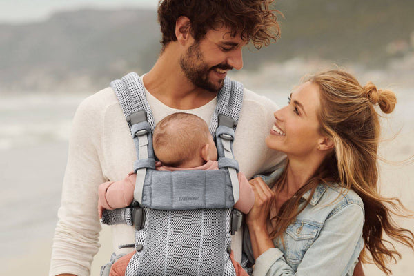 Babytrage Harmony 3D Mesh – Silber