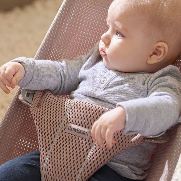 Babywippe BLISS MESH - Dunkelrosa