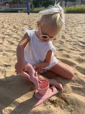 Silikon-Messbecher Schnecke – Hellblau - Tublu.de