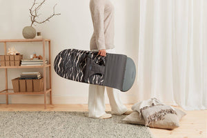 Babywippe BLISS COTTON – Anthrazit/Landscape Print