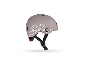 Kinderhelm  XXS-S 1-5 Jahre - Brown Lines - Tublu.de