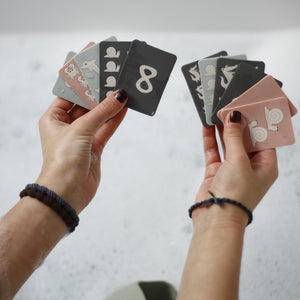 Silikon-Spielkarten – Puderrosa - Tublu.de