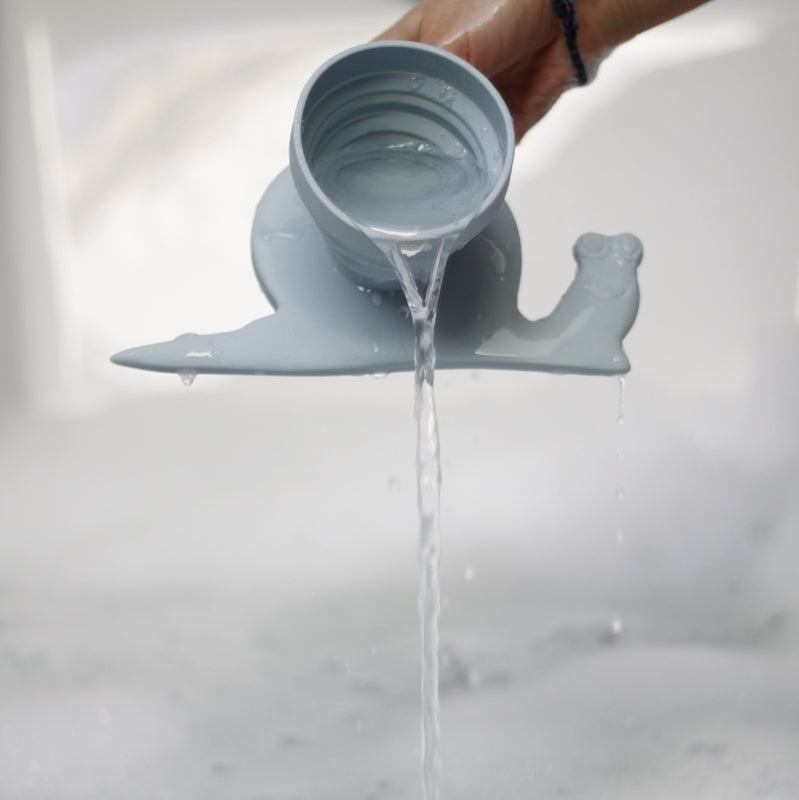 Silikon-Messbecher Schnecke – Dunkelgrau - Tublu.de