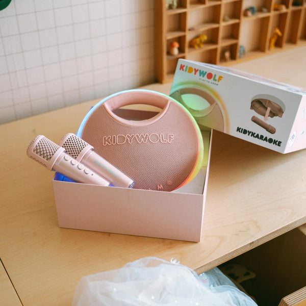 Karaoke-Set für Kinder – Kidykaraoke kabellos - rosa