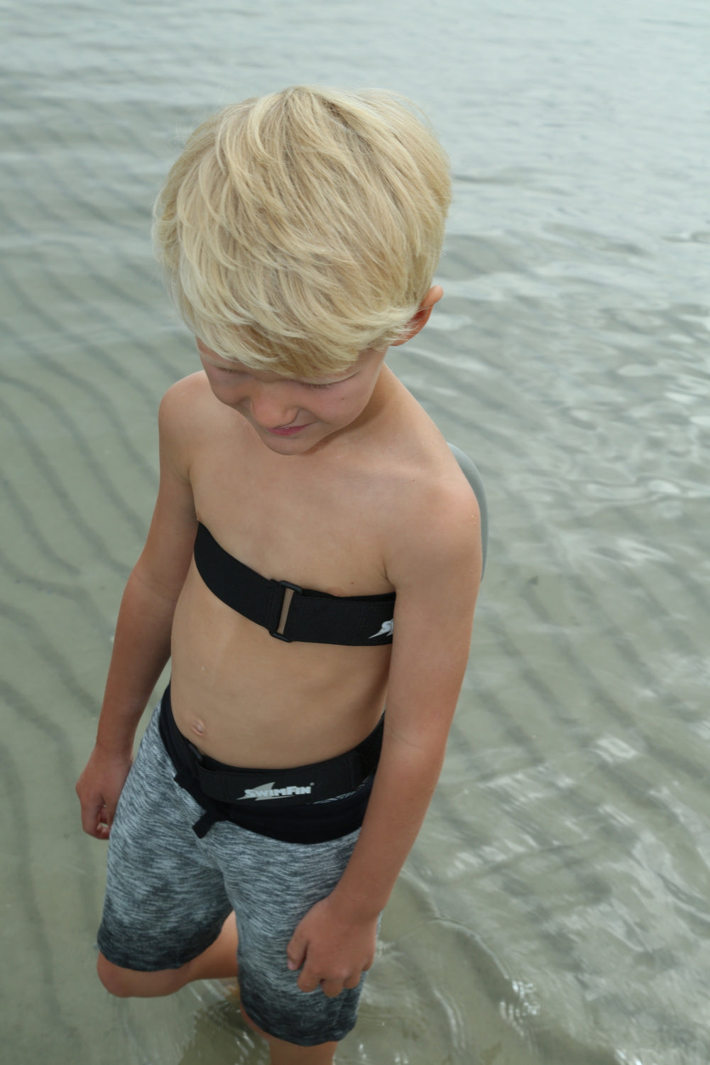 Zusätzliche Riemen für Flossen – Schwarz