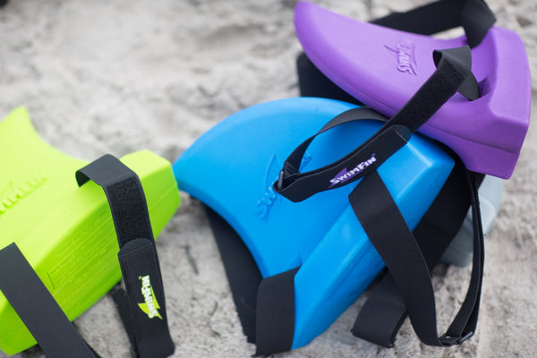 Haifischflossen-Schwimmgürtel für Kinder – Mint