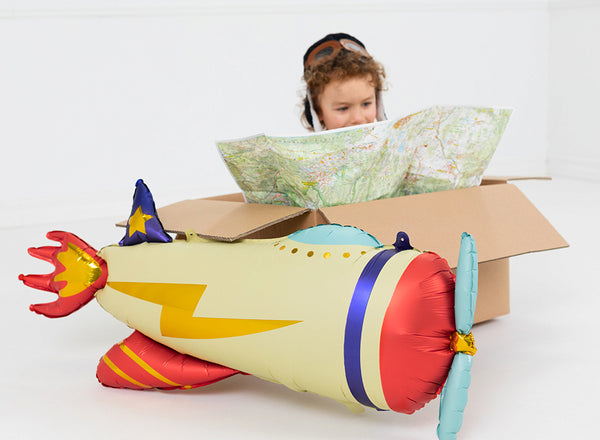 Folienballon – Flugzeug 91 x 39 cm