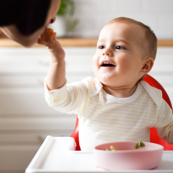Esslernschüssel für Babys Doidy Bowl – rosa