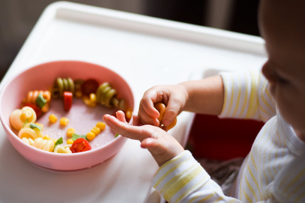 Esslernschüssel für Babys Doidy Bowl – rosa