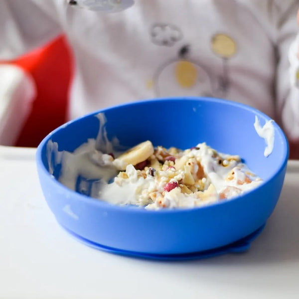 Esslernschüssel für Babys Doidy Bowl – blau