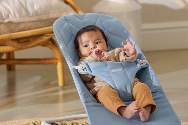 Zusätzlicher Stoffsitz für Babywippe BLISS COTTON – Blau