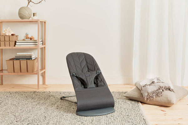 Zusätzlicher Stoffsitz für Babywippe BLISS COTTON – Anthrazit