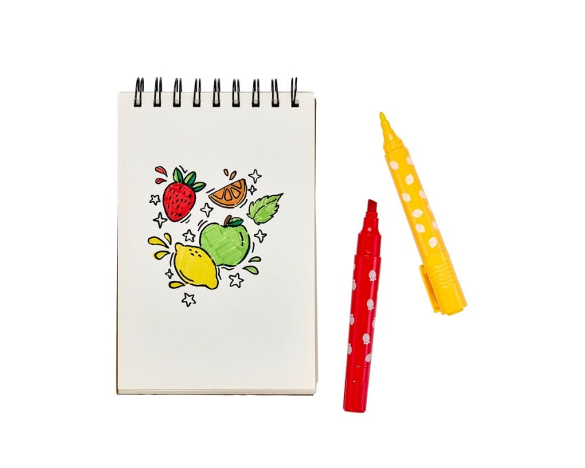 Duftende, beidseitige Filzstifte – Yummy Yummy, 12er-Set