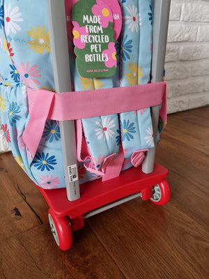 Dreiteiliger Schulrucksack auf Rollen Oslo – Daisy