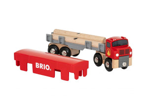 Holztransport-Lkw