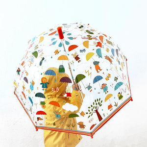 Regenschirm  - Im Regen - Tublu.de