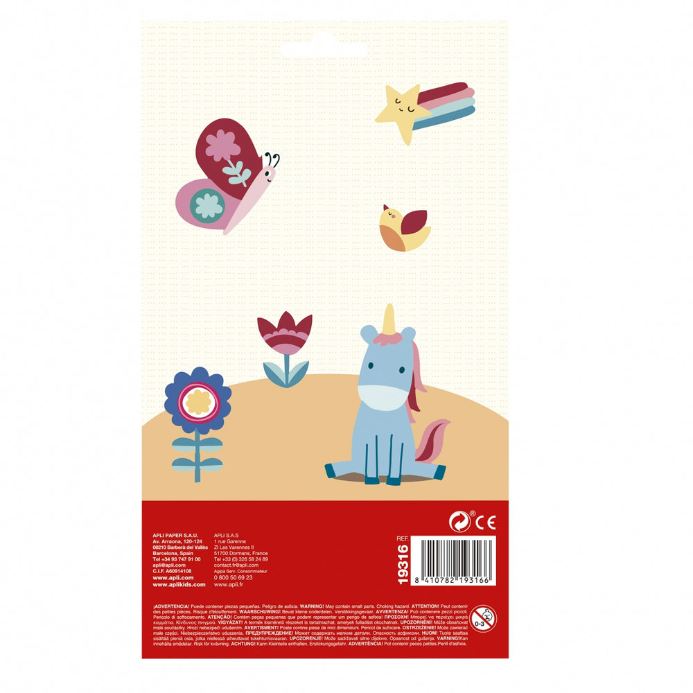 Aufkleber – Blumen und Einhörner - Tublu.de