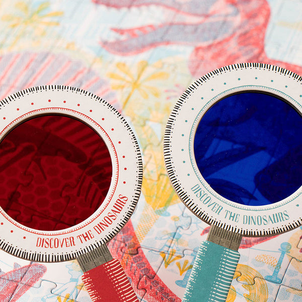 Lernpuzzle mit Spiel – Entdecke die Welt der Dinosaurier - Tublu.de