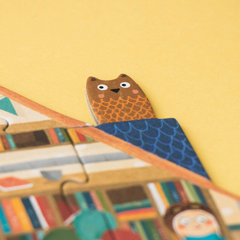 Doppelseitiges Puzzle für Kinder – Willkommen in meinem Zuhause - Tublu.de