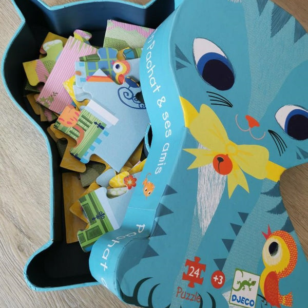 Puzzle  in einer Box – Kätzchen und seine Freunde - Tublu.de