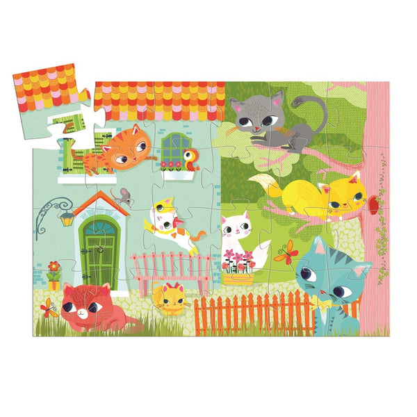 Puzzle  in einer Box – Kätzchen und seine Freunde - Tublu.de