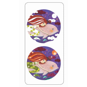 Kunstset mit Glitzer  - Meerjungfrauen - Tublu.de