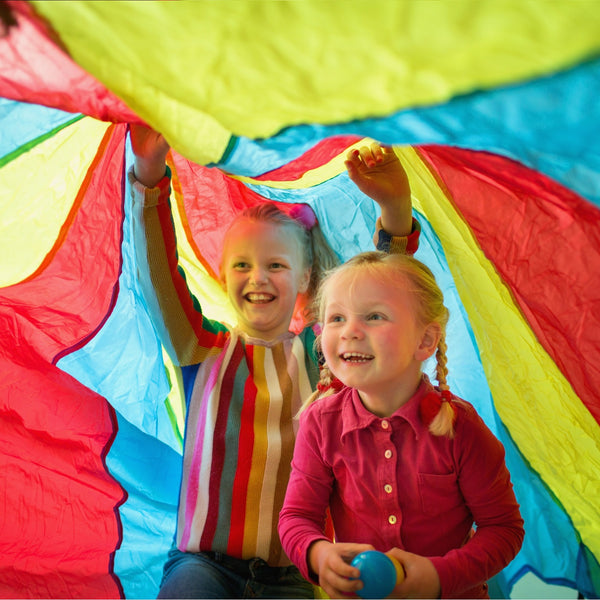 Animationstuch mit Bällen - Tublu.de