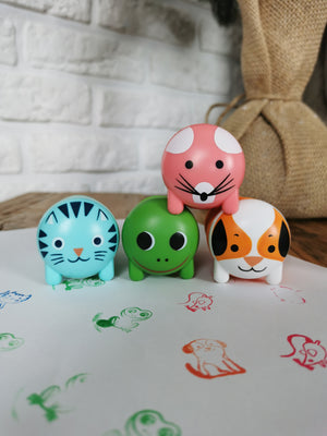 Stempelki dla maluchów Djeco - Zwierzęta Ogrodowe - Tublu.de