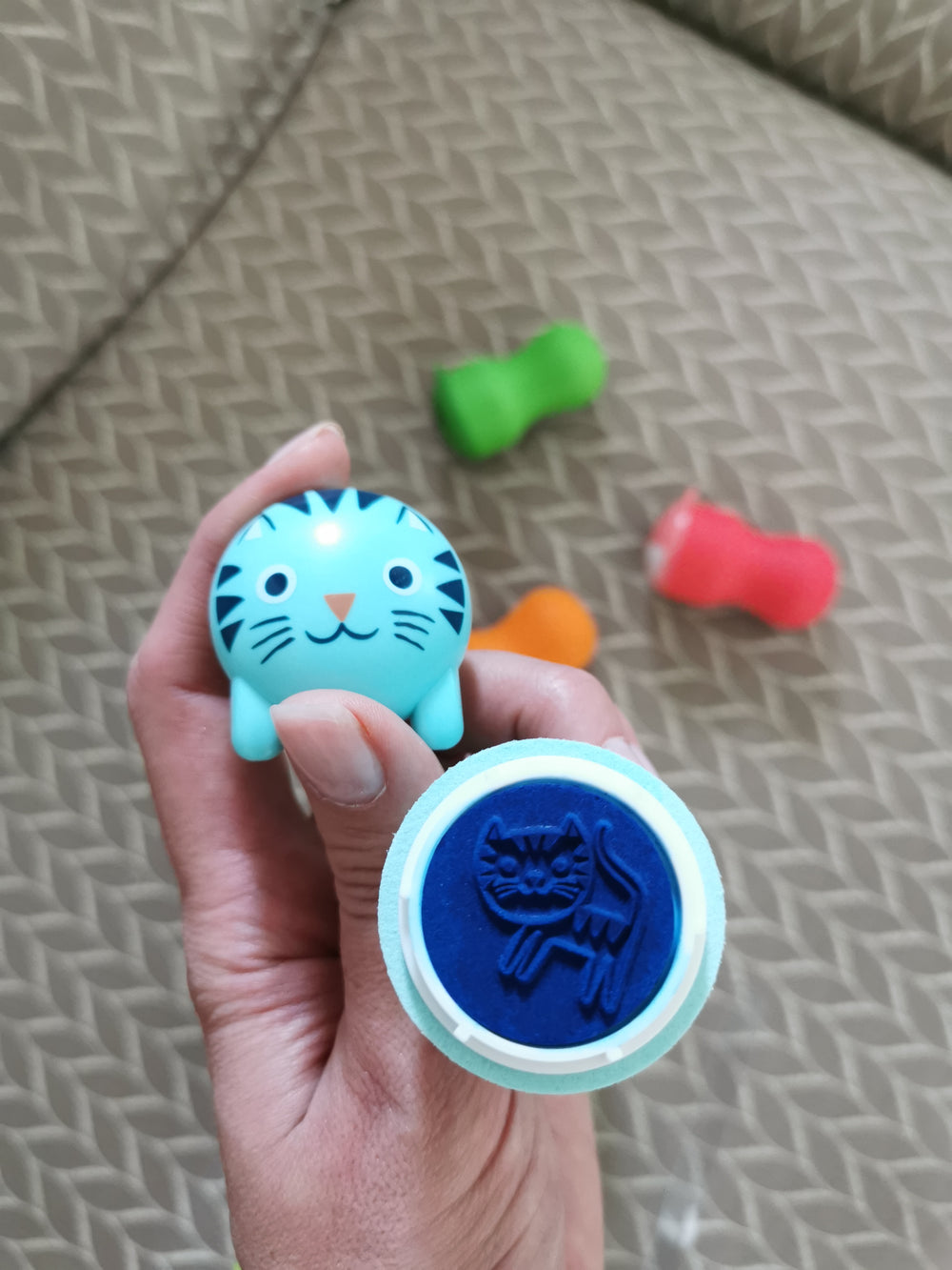 Stempelki dla maluchów Djeco - Zwierzęta Ogrodowe - Tublu.de