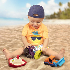 Set mit drei Mini-Fahrzeugen – Loaders & Floaters - Tublu.de