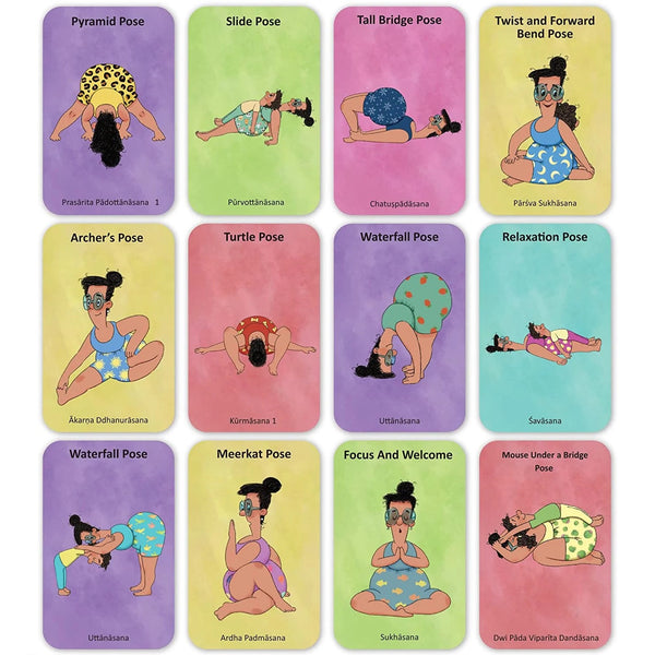 Karten Doda Yoga – Eltern und Kinder (ENG)