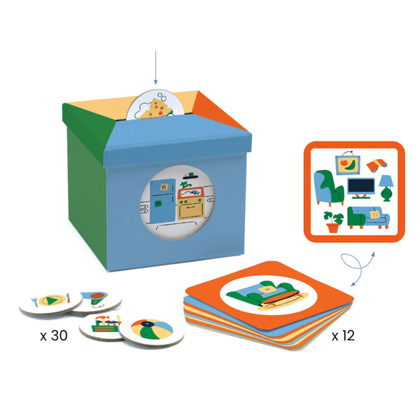 Eduludo-Spiel Kioukoi  - Haus - Tublu.de