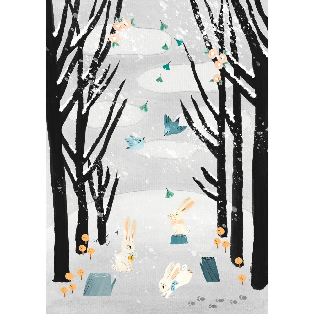 Kunstset  - Der letzte Schnee - Tublu.de