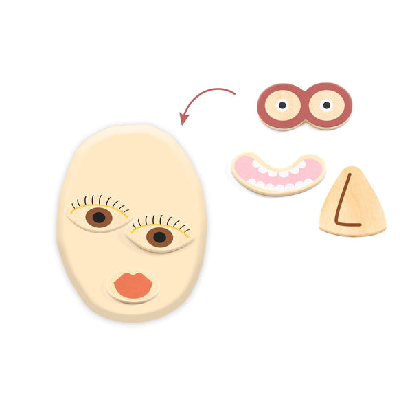 Set mit Modelliermasse - Gesichter - Tublu.de