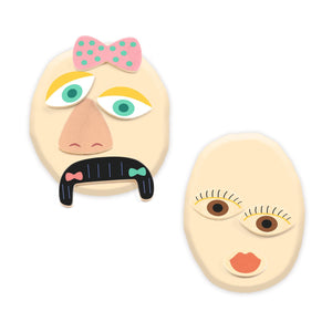 Set mit Modelliermasse - Gesichter - Tublu.de