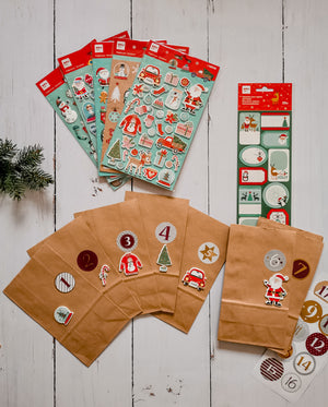 Weihnachtsetiketten – Rentiere - Tublu.de