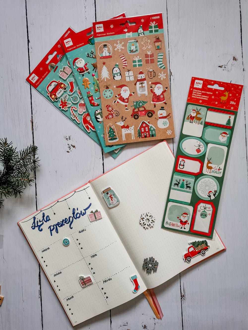 Weihnachtsetiketten – Rentiere - Tublu.de