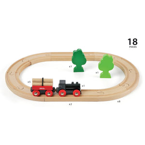 Holzschlitten