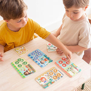Holzspiel – Memo Lotto Einkaufen - Tublu.de