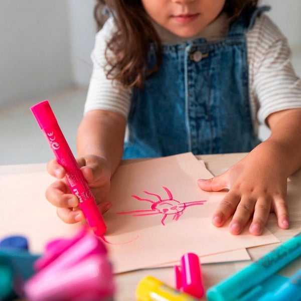 Neon-Kreidefarben – 6 Farben - Tublu.de