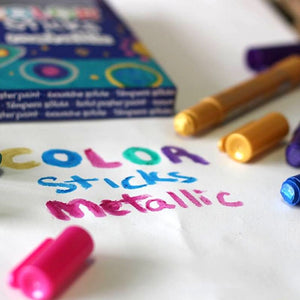 Metallic-Farbstifte – 6 Farben - Tublu.de