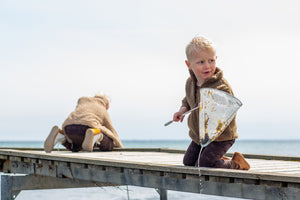 Teleskopnetz – Dunkelgrau