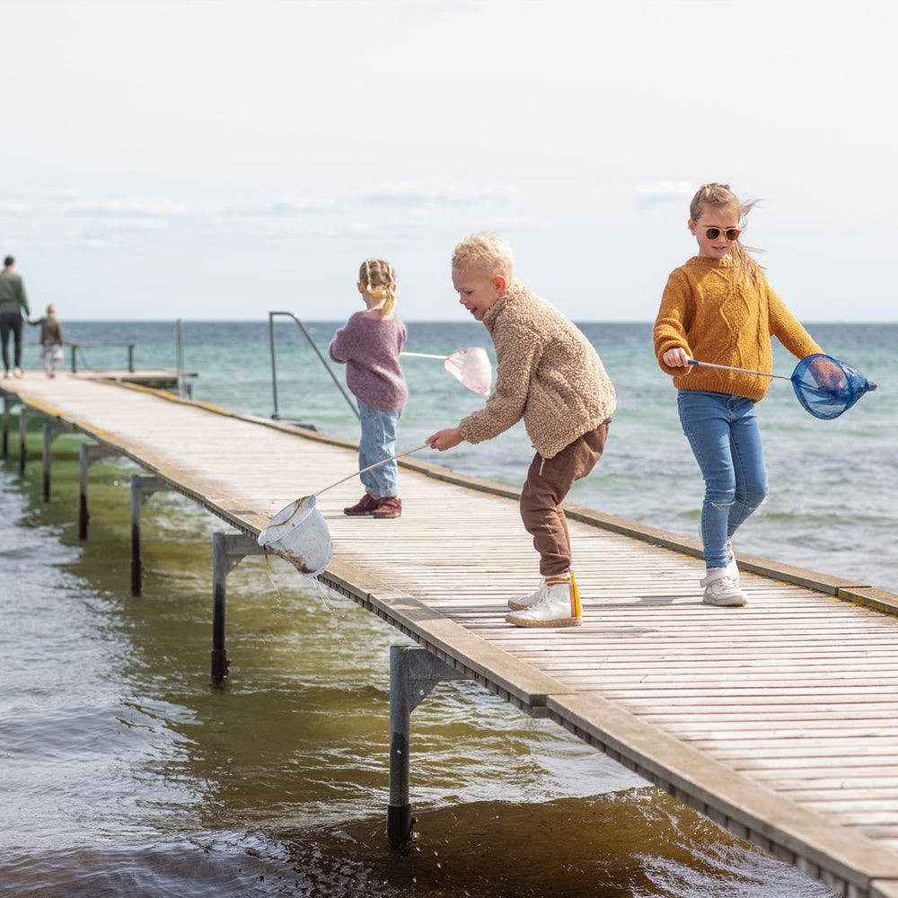 Teleskopnetz – Dunkelgrau