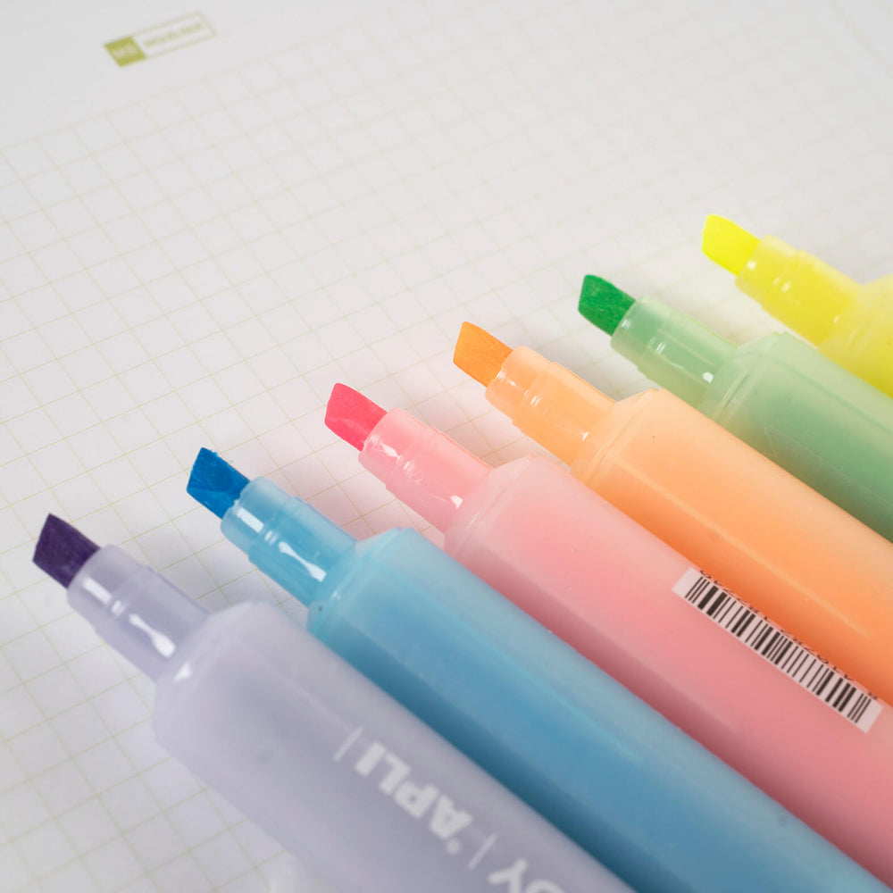 Fluoreszierender Marker mit doppelter Spitze – Candy Orange - Tublu.de