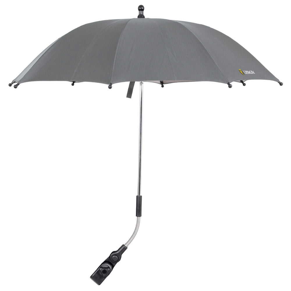 Regenschirm für den Kinderwagen – Grau