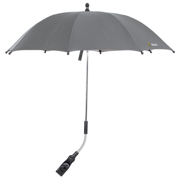 Regenschirm für den Kinderwagen – Grau